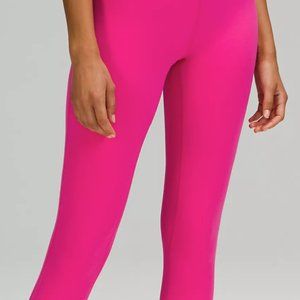 lululemon Align High-Rise Crop 21" in Sonic Pink, Size 6